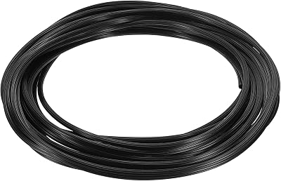 sourcing map Silicone Screen Spline 0.16" 32.8ft Round Window Screen Repair