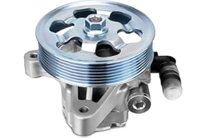 TEMSONE 21-5341 Power Steering Pump with Pulley Compatible with Honda Accord EX LX DX SE EX-L 2003-2007 L4 2.4L, Power Assist Pump Replace # 96-5341, 56110RAAA01, 56110RAAA03, 56110RAAA04