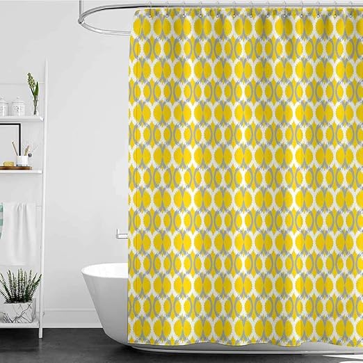 Amazon Com Tim1beve Womens Shower Curtain Geometric Ikat Ogee
