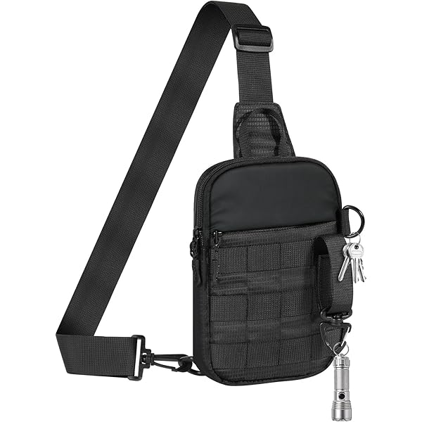 Amazon.com: DEYACE Small Sling Bag for Men, Tactical Inspired