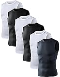 OYGSieg 6 Pack Men's Athletic Compression Shirts