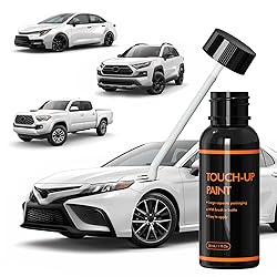 XTryfun 040 Super White Touch Up Paint for Car, DIY