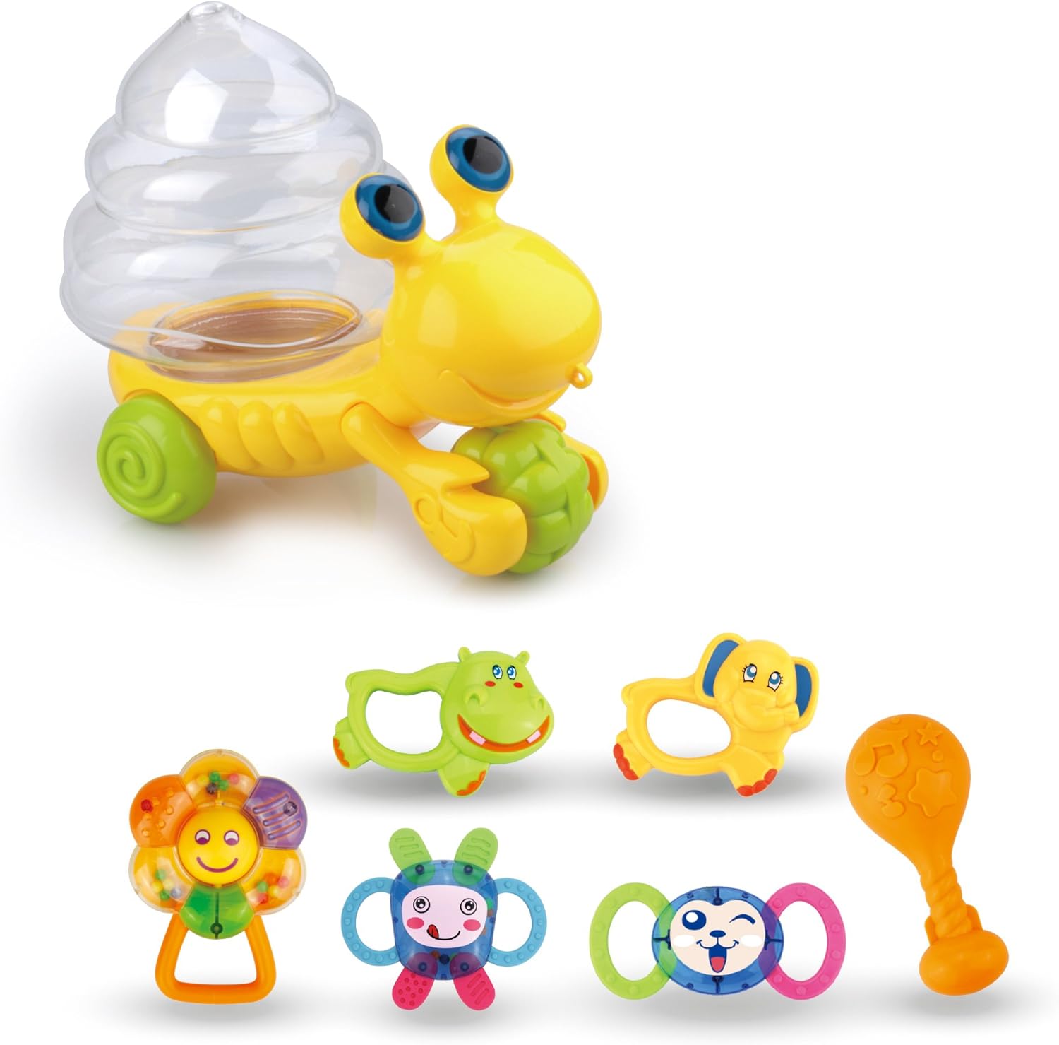 rattle teether meaning