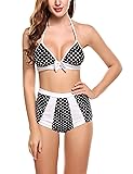 Avidlove Women Vintage Swimsuits High Waisted