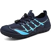 Water Shoes Wide Width for Women Men Swim Beach Barefoot Shoes Quick Drying Aqua Shoes for Pool Diving Boating River Yoga Lake Surfing