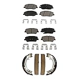 Transit Auto Front Rear Ceramic Brake Pads And