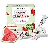 Blltzzz Newpie Superfoods Happy Cleaner Probiotic Powder,Watermelon Flavor Prebiotic & Probiotic Powder,Organic Fiber,Sugar Free,Gut Health,Natural Antioxidant for Women Men (20 Packet, Watermelon)