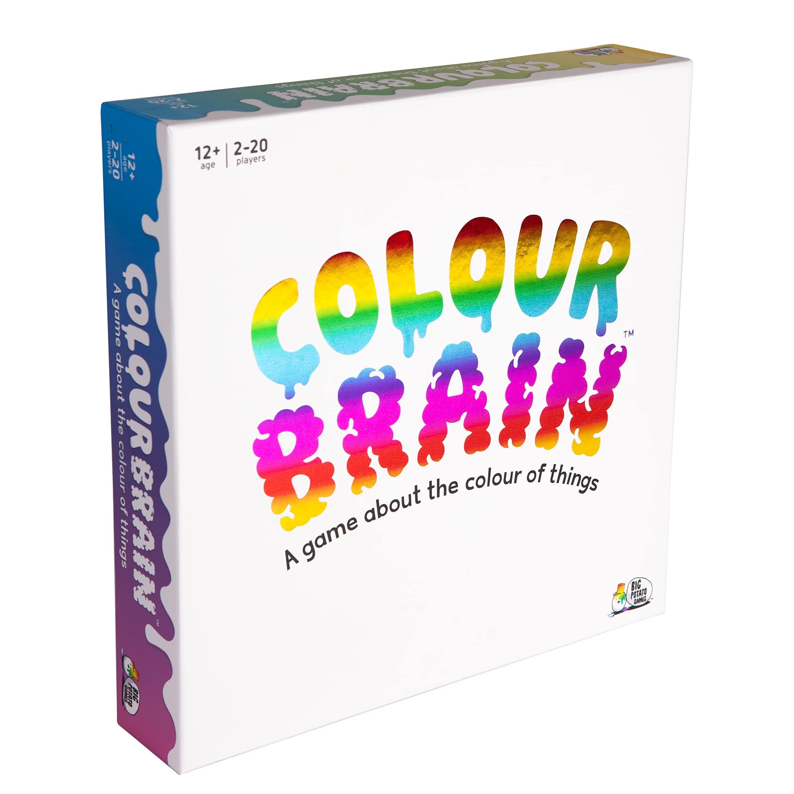 Big Potato Colourbrain Card Game – Award-Winning Simple Family Colour Quiz Game for Kids & Adults — image 1