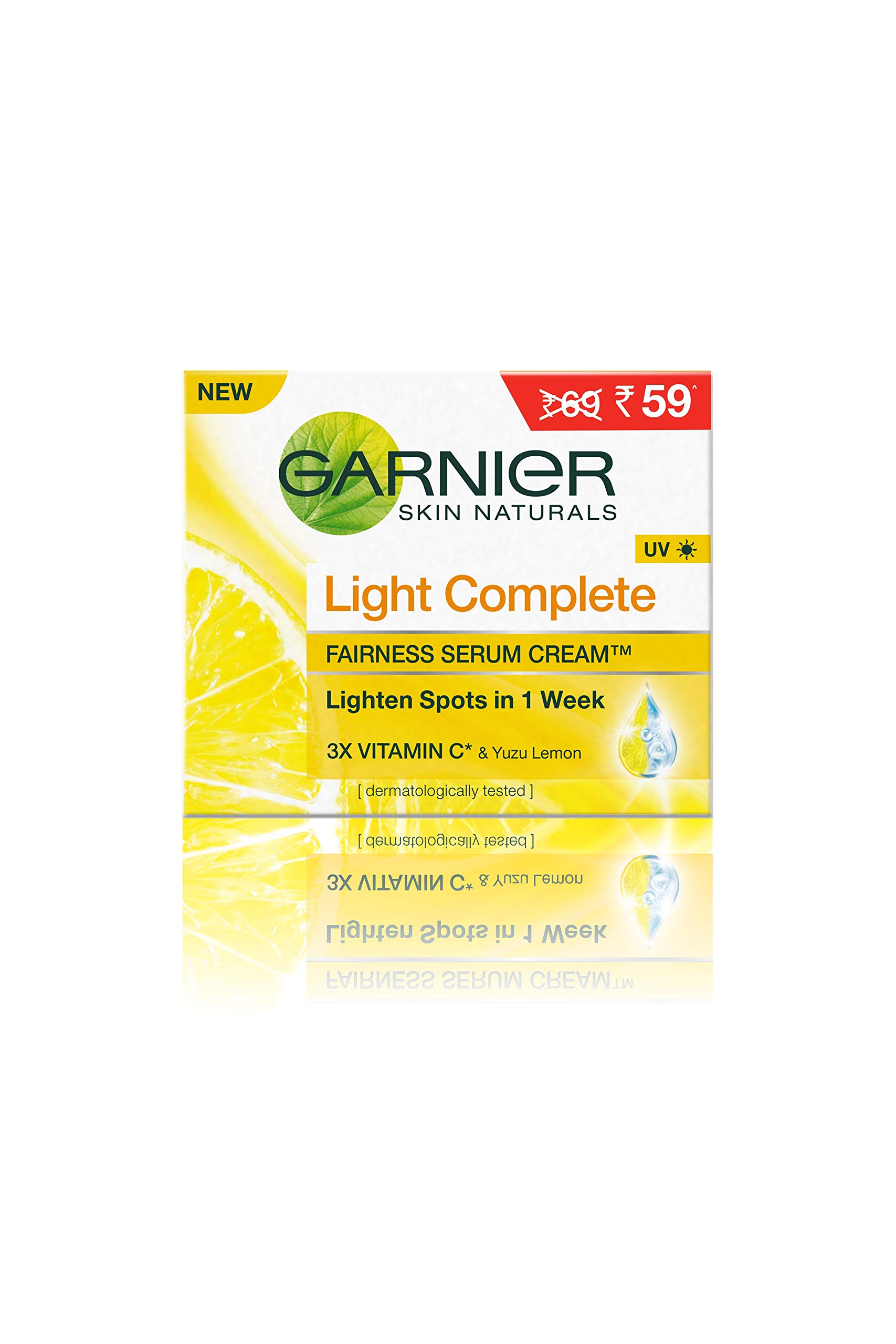 garnier complete light cream
