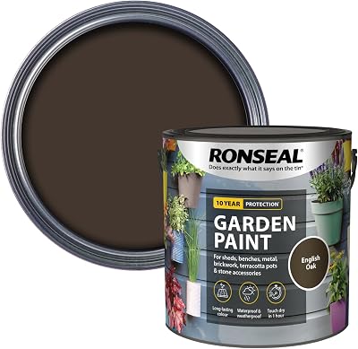 Ronseal Garden Paint English Oak 2.5 L Garden Paint