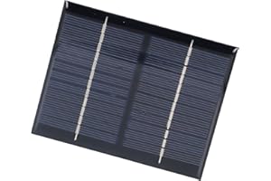1.5W 12V Solar Panel Portable DIY Class A Polysilicon Plate Rv Camping Trailer Emergency Power (Without Power Storage Functio