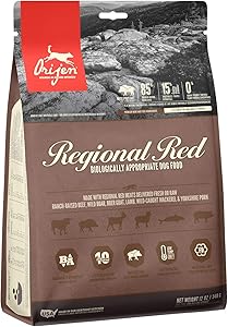 ORIJEN Dry Dog Food, Grain Free, High Protein, Fresh and Raw Animal Ingredients