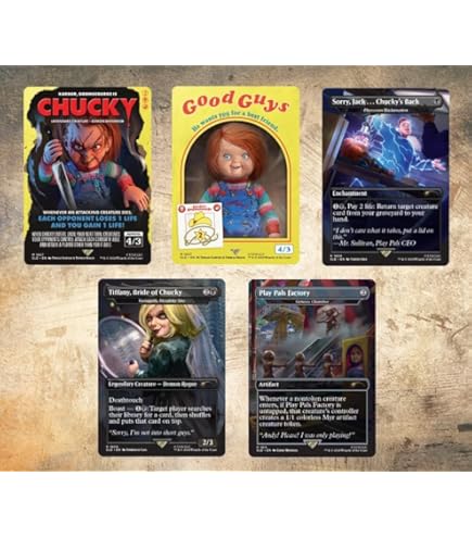 MTG Secret Lair Chucky Foil Edition 未開封 Amazon.com: Magic the Gathering Secret Lair x Chucky Foil