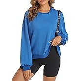 Taurus Womens Crewneck Sweatshirts Oversized Sweatshirt for Womens Fashion Pullover Sweaters Fall Long Lantern Sleeve Top