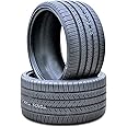 Set of 2 (TWO) Atlas Force UHP All-Season Passenger Car High Performance Radial Tires-275/35R21 275/35/21 275/35-21 99W Load Range SL 4-Ply BSW Black Side Wall UTQG 520AAA
