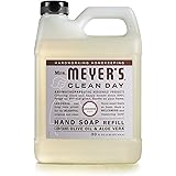 Mrs. Meyer's Hand Soap Refill, Made with Essential Oils, Biodegradable Formula, Lavender, 33 fl. oz