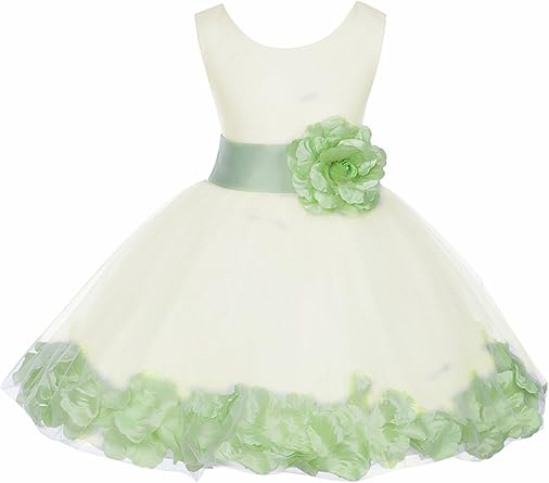 malibu blue flower girl dresses