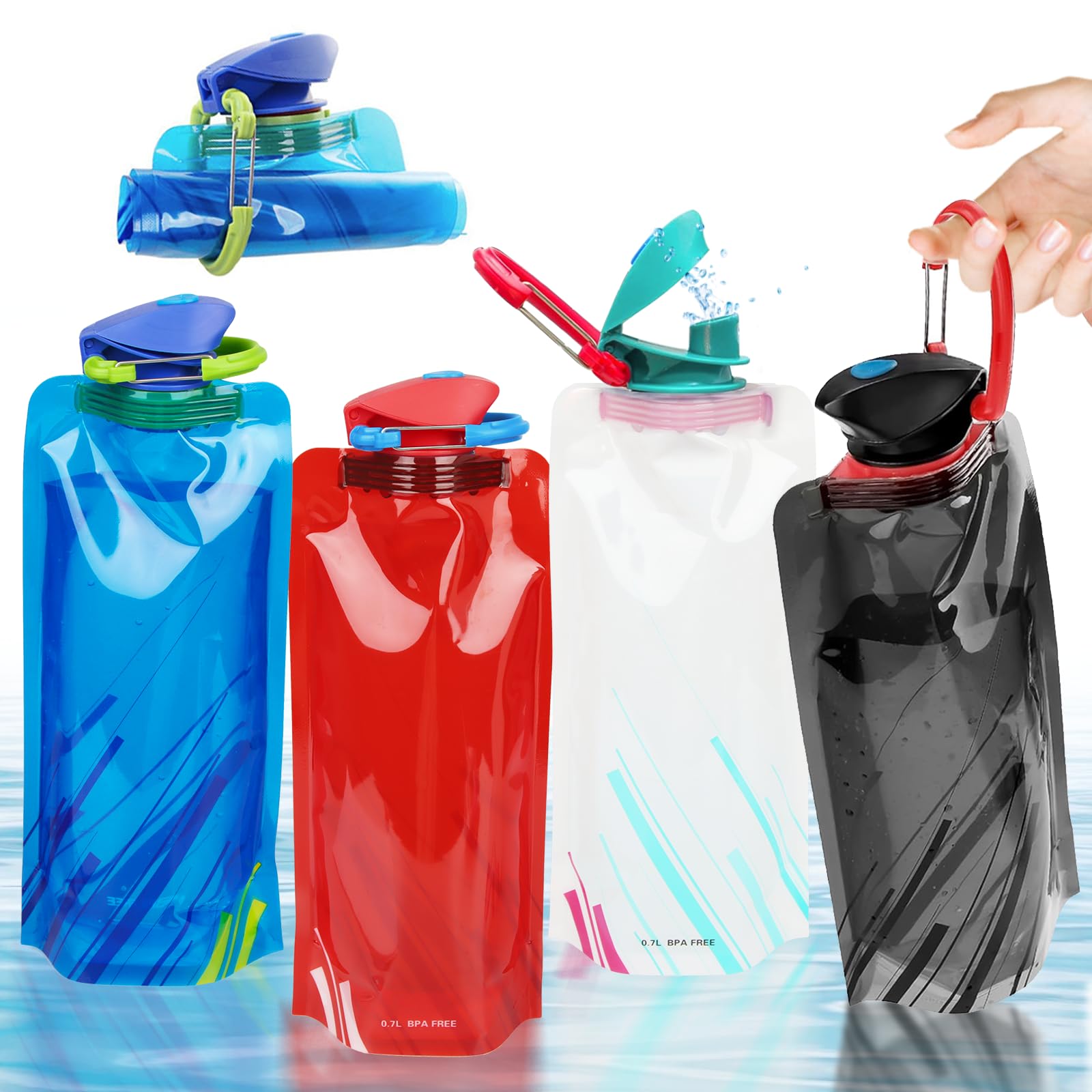Huanmin Collapsible Water Bottles