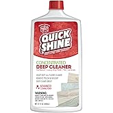 Quick Shine Multi Surface Deep Floor Cleaner and Remover 27oz | Removes Wax Build-Up, Revitalizes Floors &amp; Cleans Grout | Use on Hardwood, Laminate, LVT, Tile and Stone | Pro-Level Cleaning