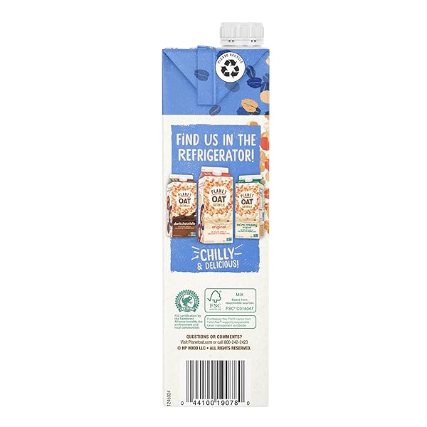PLANET OAT VANILLA OATMILK, 32 FL OZ