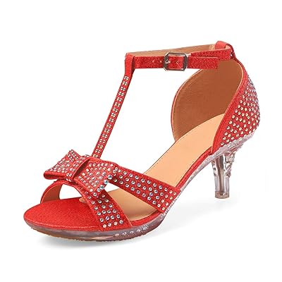 Buy Nova Utopia Toddler Little Girls Low Medium Heel Dress Sandal Flower Girl Shoes Size 9 4 Online In Vietnam B07vh9l6xx