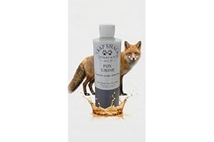 TRAP SHACK COMPANY Fox Urine Trap Shack Pure 100% Red Fox Urine 16 oz Uncut Full Strength Protect Your Garden with Real Predator Urine Easy to Use Squeeze Bottle