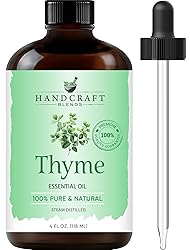 Handcraft Blends Thyme Essential Oil – Huge 4 Fl