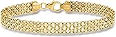 Ross-Simons Italian 18kt Yellow Gold Bismark-Link Bracelet