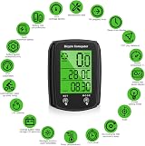 URAQT Bike Computer 19 Functions IP54 Waterproof GPS Backlit Touch Screen view 5