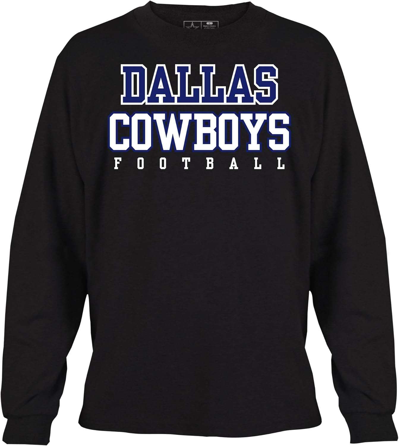 dallas cowboys long sleeve tee