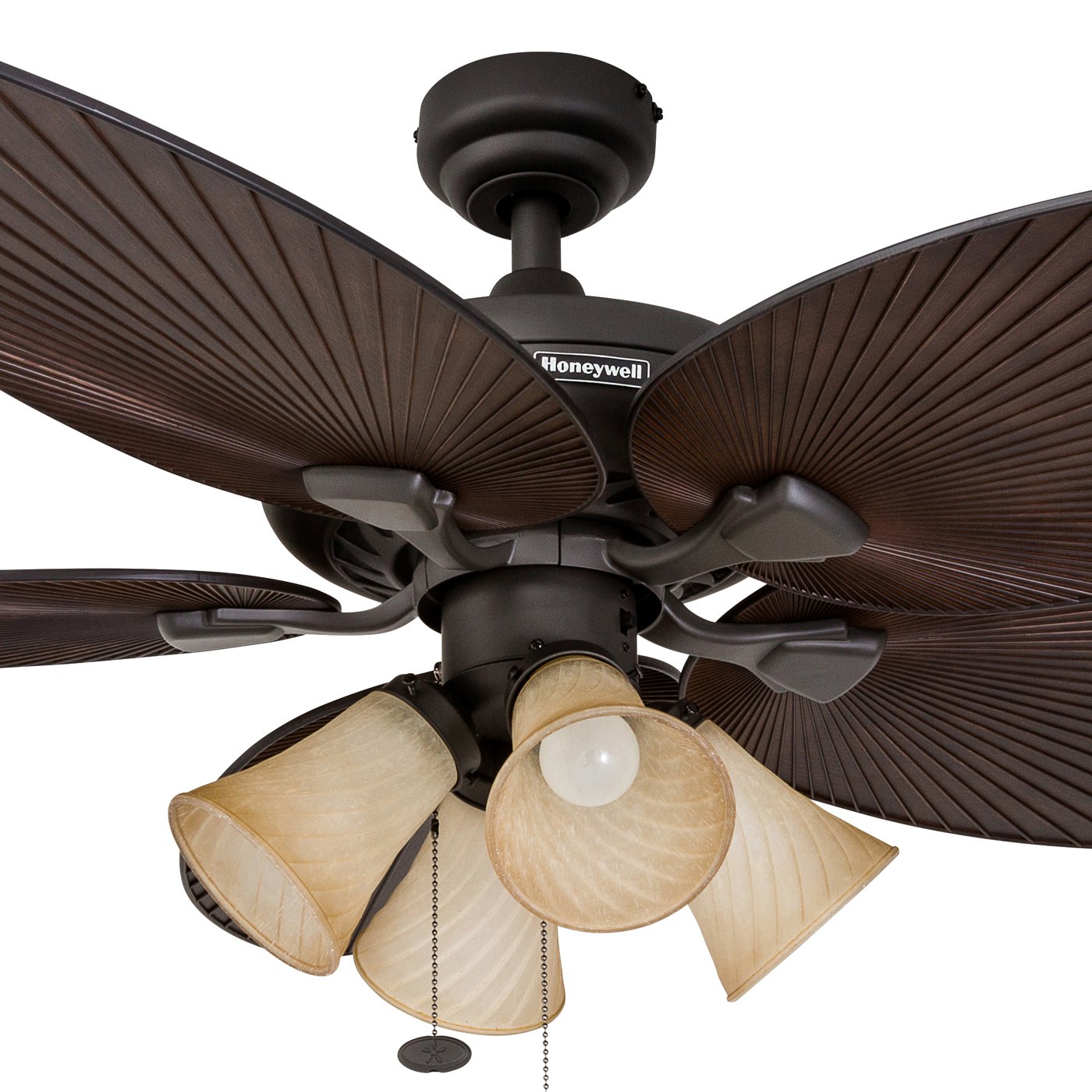 Honeywell Palm Island 52 Inch Tropical Ceiling Fan With 4 Sunset