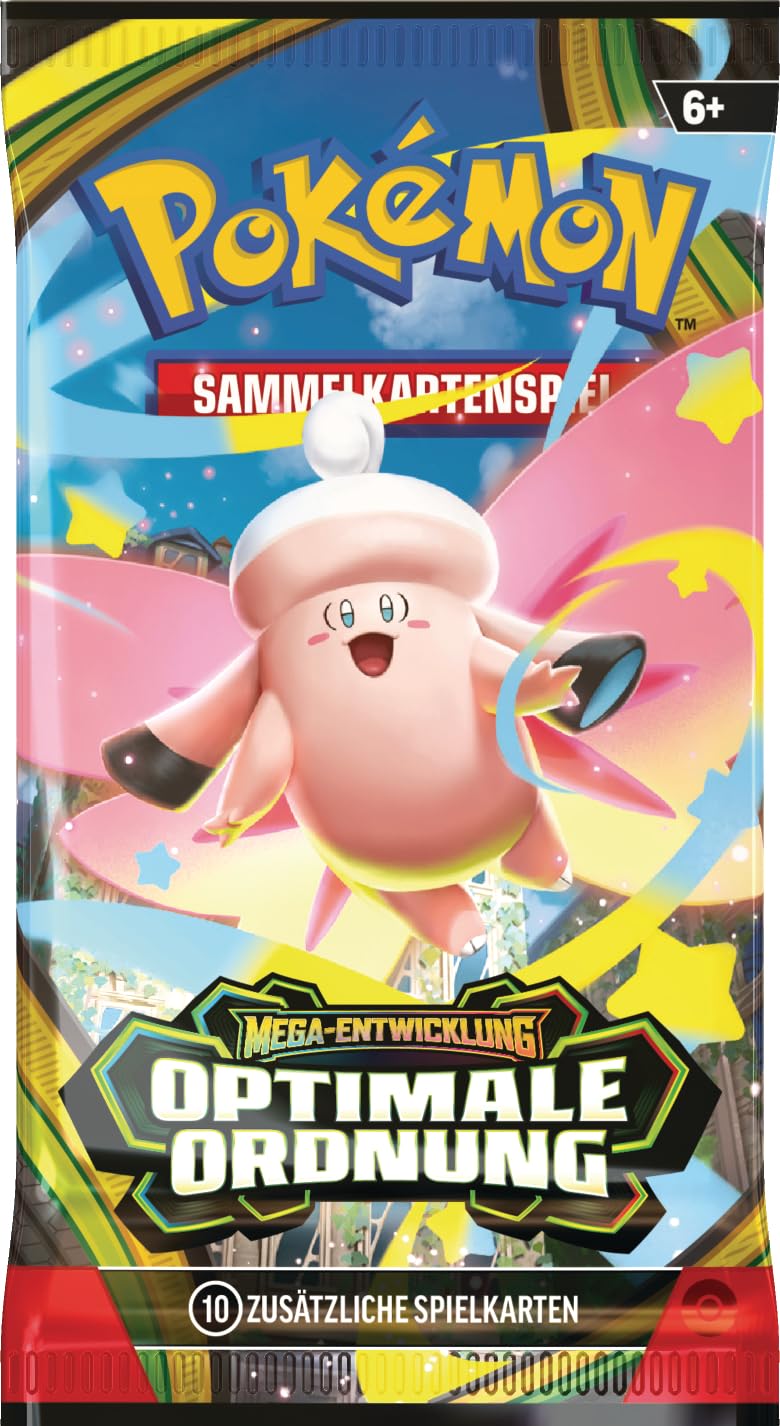 Pokémon-Sammelkartenspiel: Boosterbundle Mega-Entwicklung – Optimale Ordnung (6 Boosterpacks) 5