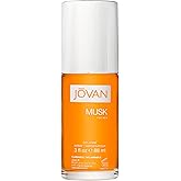 Jovan Musk for Men Eau de Cologne Spray 3 fl oz (Pack of 1), Notes of Carnation, Lavender, and Amber, Men's Fragrance, Long Lasting, Everyday Fragrance, Travel Size