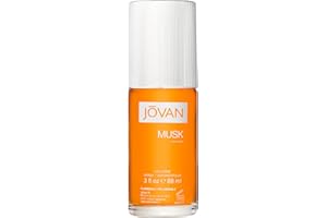 Jovan - Musk for Men Eau de Cologne Spray, Musky Fragrance, Top Notes:Neroli, Lavender, Lemon