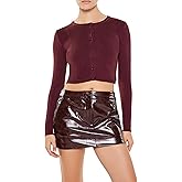 Forever 21 Womens Cropped Cardigan Sweater