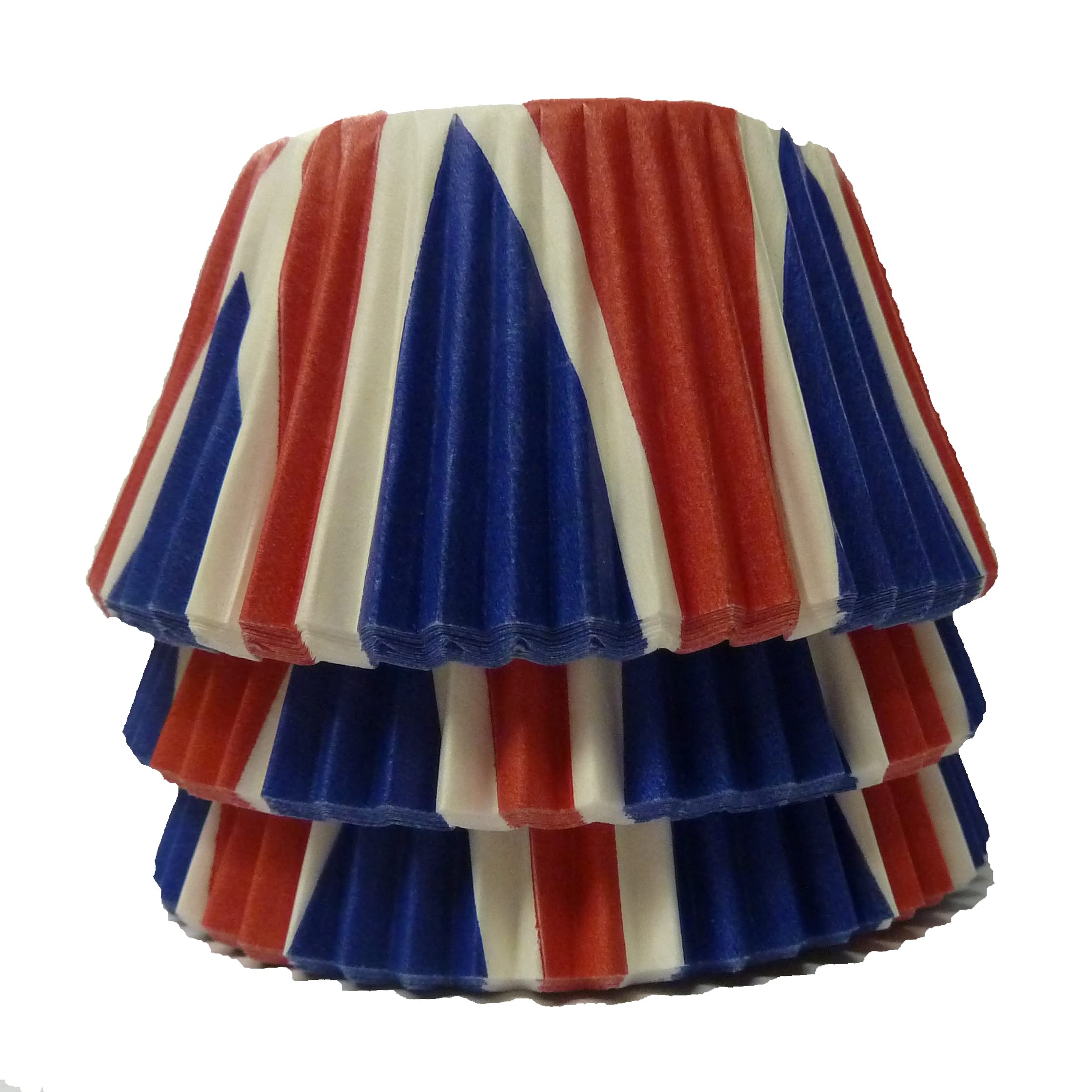 Cupcake Cases - Union Jack- Approx 24 Cases - by Scrumptious Sprinkles. Part of Our Great British Range 51mm x 38mm