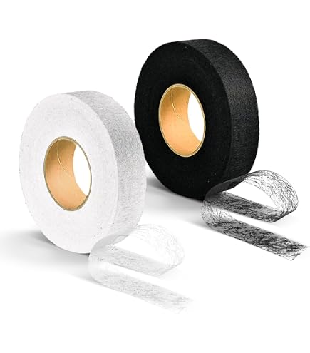 2 Rouleaux Bande Ourlet Sans Couture Double Face - Ruban Adhésif Thermocollant Pour Vêtements Et Réparations DIY