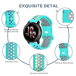 Geageaus 22mm Rainbow Bands Compatible with Samsung