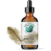 Bella Terra Oils - Emu Oil 4 oz - Genuine Pure Australian Emu, Infused with Linoleic & Oleic Acid, Perfect Companion for Lustrous Skin