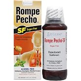 ROMPE PECHO SF (Sugar-Free) 6oz - Cold &amp; Cough Syrup | Chest Congestion &amp; Cough Relief, Cold &amp; Flu, Expectorant