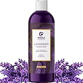 Premium Lavender Bubble Bath for Women - Moisturizing Foaming Bath Bubbles for Adults with Chamomile Clary Sage & Lavender Aromatherapy Oils for Relaxing Self Care - Paraben & Sulfate Free (8 Fl Oz)