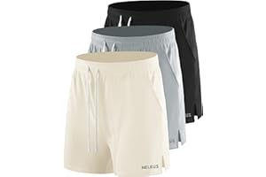 NELEUS Men's 7 inch Running Shorts Athletic Gym Workout Shorts with Pockets