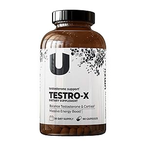 UMZU: Testro-X - 30 Day Supply - Natural Testosterone Booster - Natural Formula - Promote Proper Hormonal Function - Support Healthy Testosterone Production