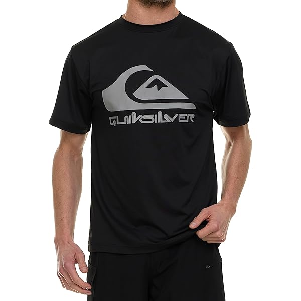 Amazon.com: Quiksilver Mens Omni Session Ls L/SL Surf Tee - Bering
