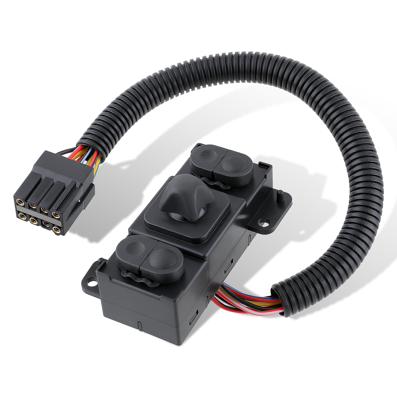Photo 1 of GoaMotors F65Z14A701AA Front Power Seat Switch Left Driver Seat Compatible with Ford F150 F250 F350 F450 F550 E150 E250 E350 E450 Expedition Explorer Mountaineer Replaces F3UZ14A701A F7UZ14A701AA
