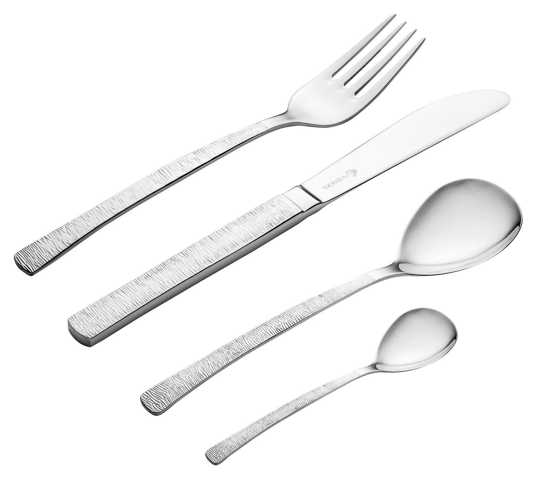 Gift Boxed Viners Calcot Stainless Steel 16 Piece Cutlery Set Serves 4