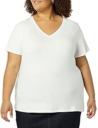 Amazon Essentials Women's Plus Size Short-Sleeve