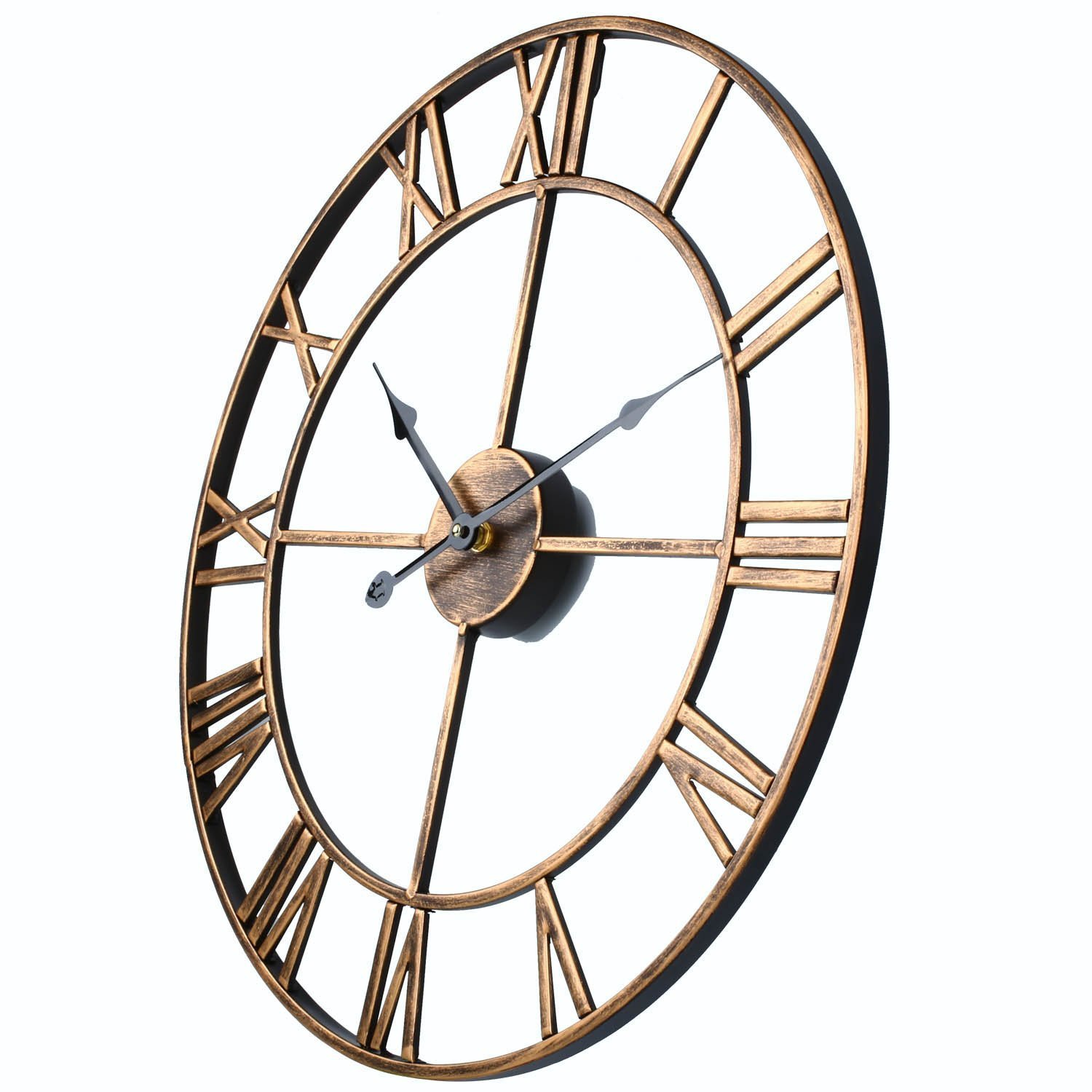 Lovely Large Round Kitchen Wall Clock, Eruner Beautiful Living Room Big Wall Clock Roman