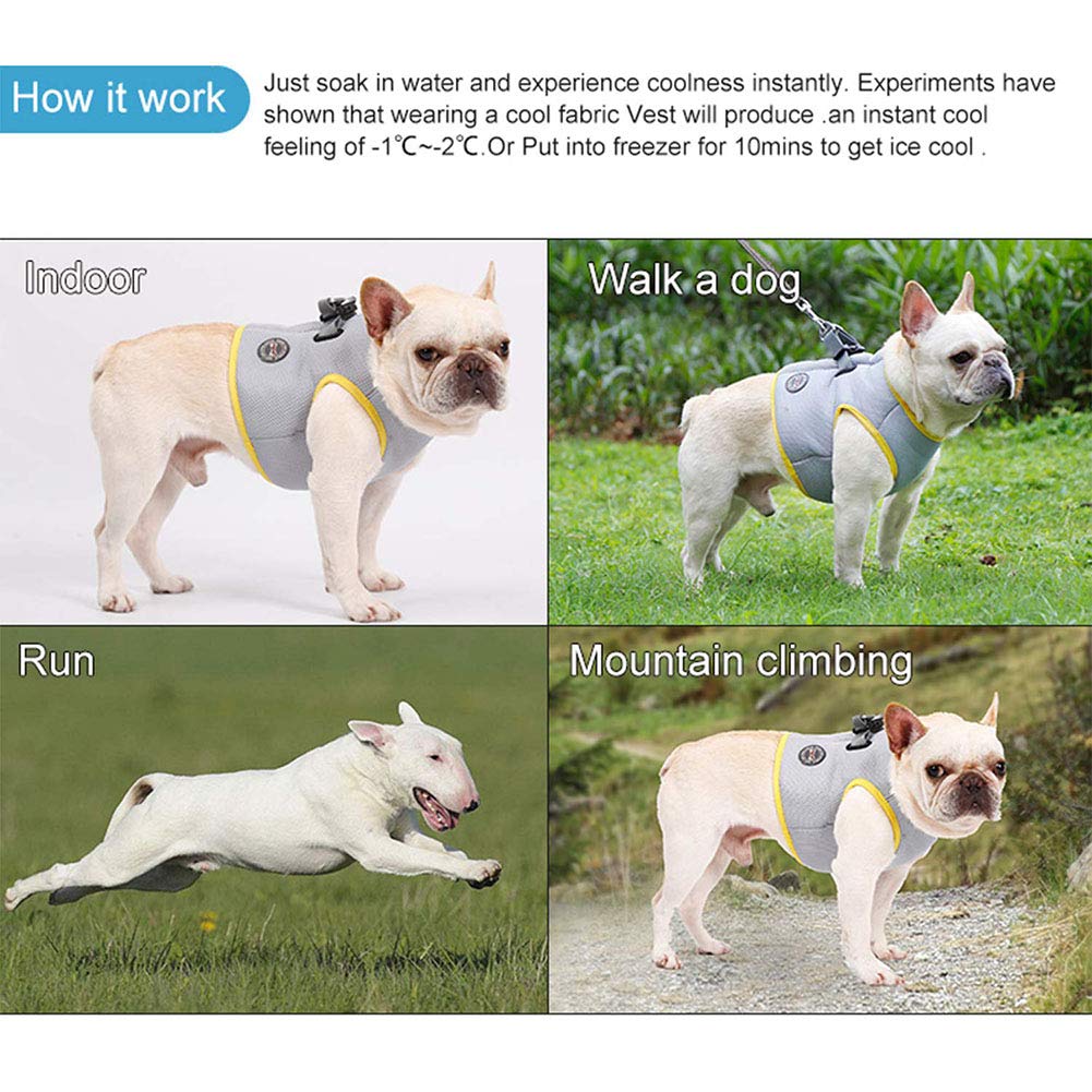 WLDOCA Arnés para Perros - arnés de Malla de arnés de Chaleco de ...