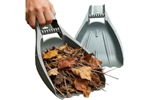Leaf Scoops - Large Leaf Scoop Hand Rakes, Large Heavy Duty Scooper, 2-Piece Leafs Claws Hand Rake Scoops | 19.69x12.99x2.56i